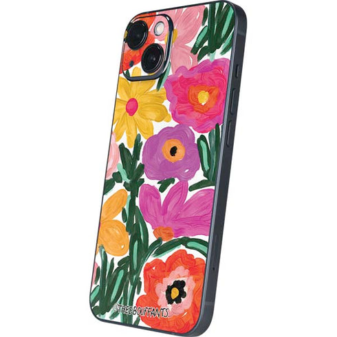 Bouffants and Broken Hearts Painterly Garden iPhone Skins